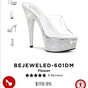 PLEASER HEELS 👠 SIZE 6 • USED